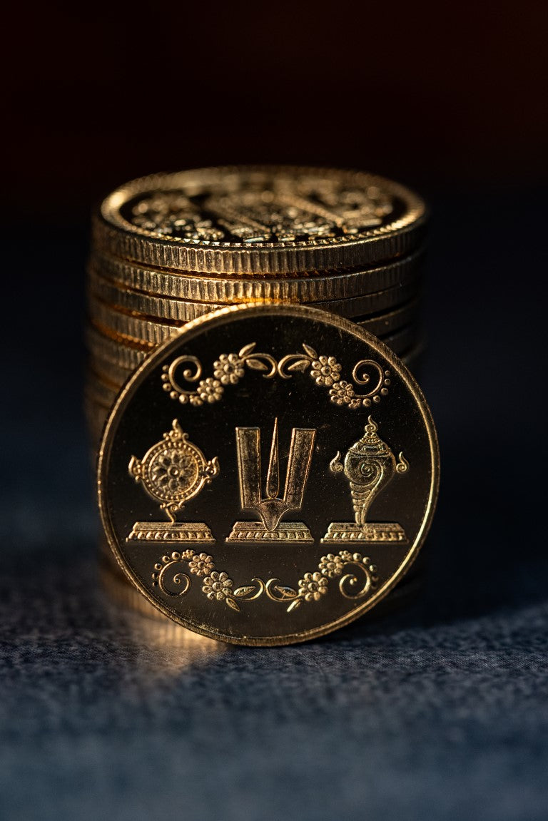 Tirupathi Lord Balaji Temple Coin