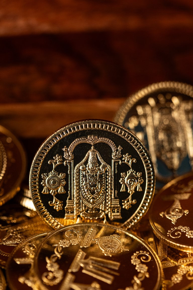 Tirupathi Lord Balaji Temple Coin